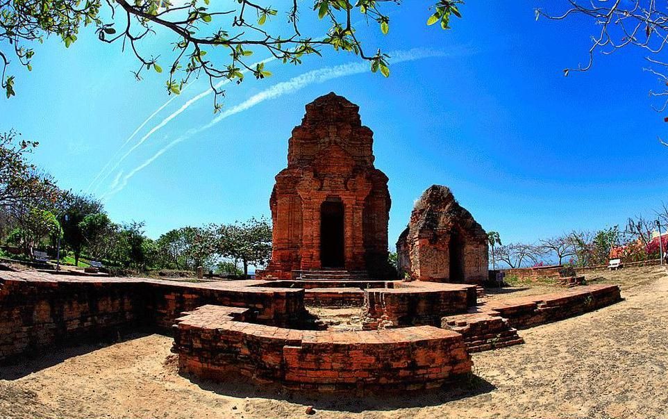 Der alte Poshanu Turm- Mui Ne Vietnam