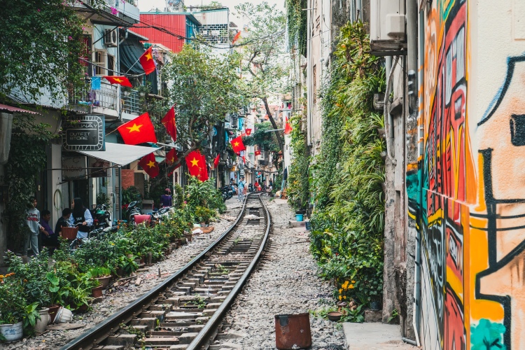 Hanois Train Street – Schwer zu finden, aber definitiv lohnenswert!, Orte zum Besuchen in Hanoi