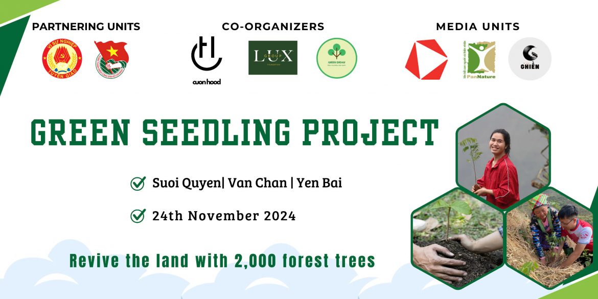 Grünes Setzlingsprojekt in Yen Bai