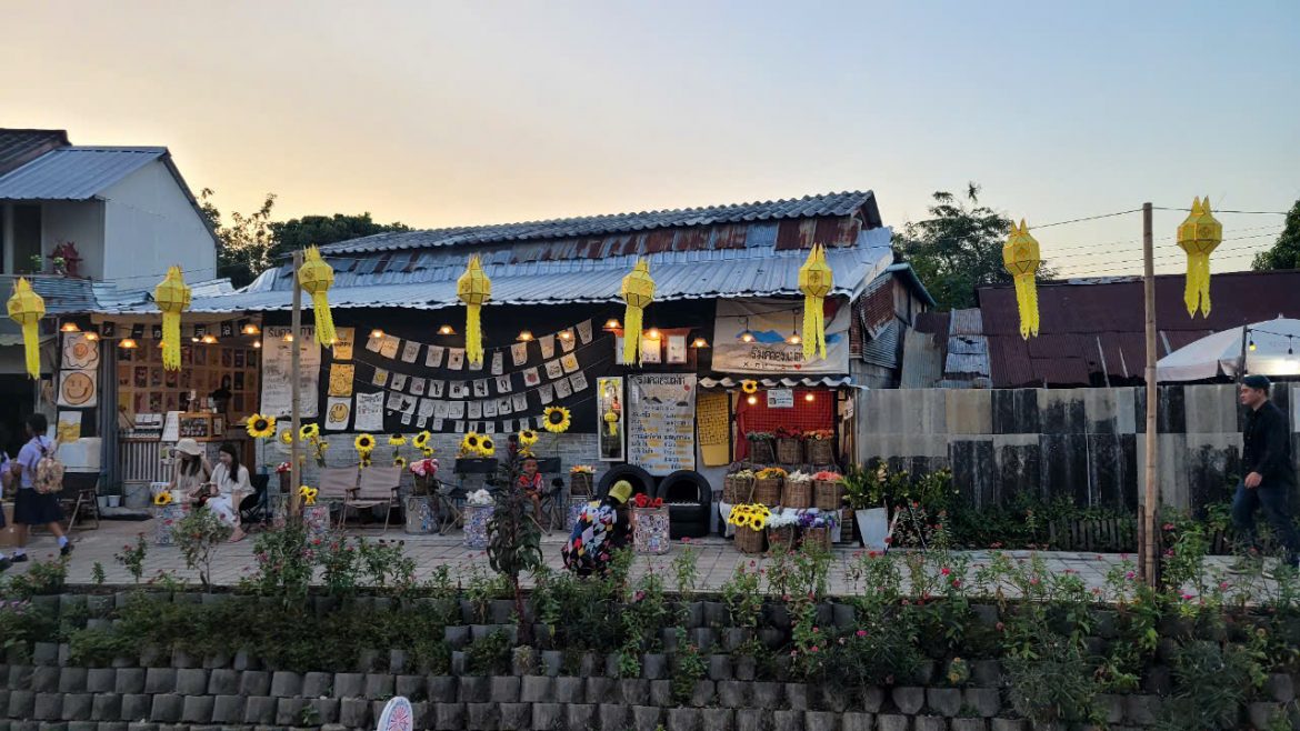 Khlong Mae Kha village, Chiang Mai, Thailand
