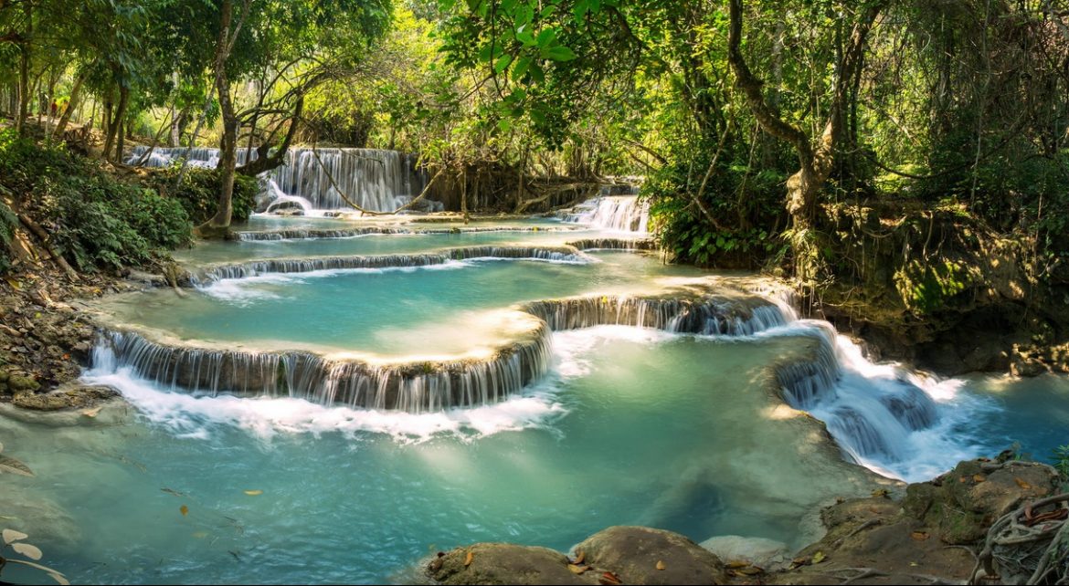 kuang si falls - laos tour packages, Kuang Si Falls, Places to Visit in Laos
